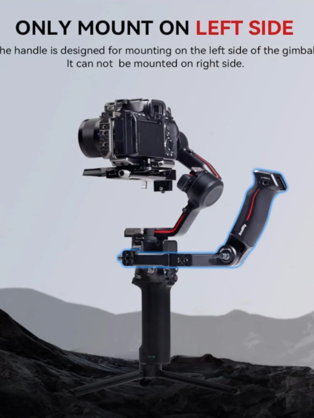SmallRig Adjustable Sling Handgrip Gimbal Sling Handle for Ergonomic Grip